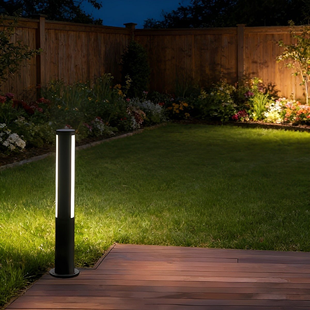 Outdoor Waterproof Pathway Post Bollard Light - Flare Shack
