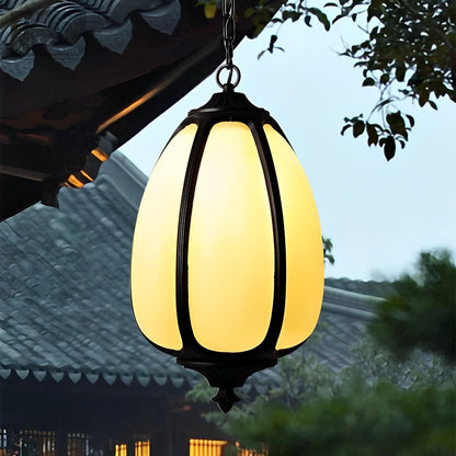 Outdoor Waterproof Pumpkin Pendant Lights Garden Lantern Lamp - Flare Shack