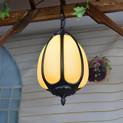 Outdoor Waterproof Pumpkin Pendant Lights Garden Lantern Lamp - Flare Shack