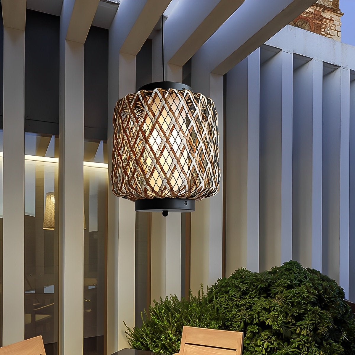 Outdoor Waterproof Rattan Hanging Lanterns Pandent Lights - Flare Shack