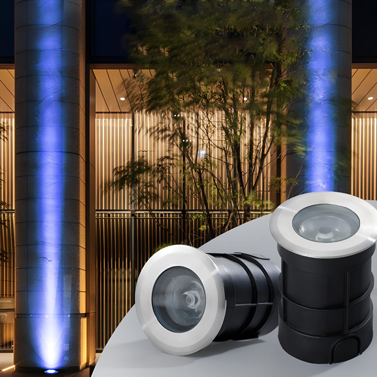 Outdoor Waterproof Recessed In - Ground LED Deck Spot Lights - Flare Shack