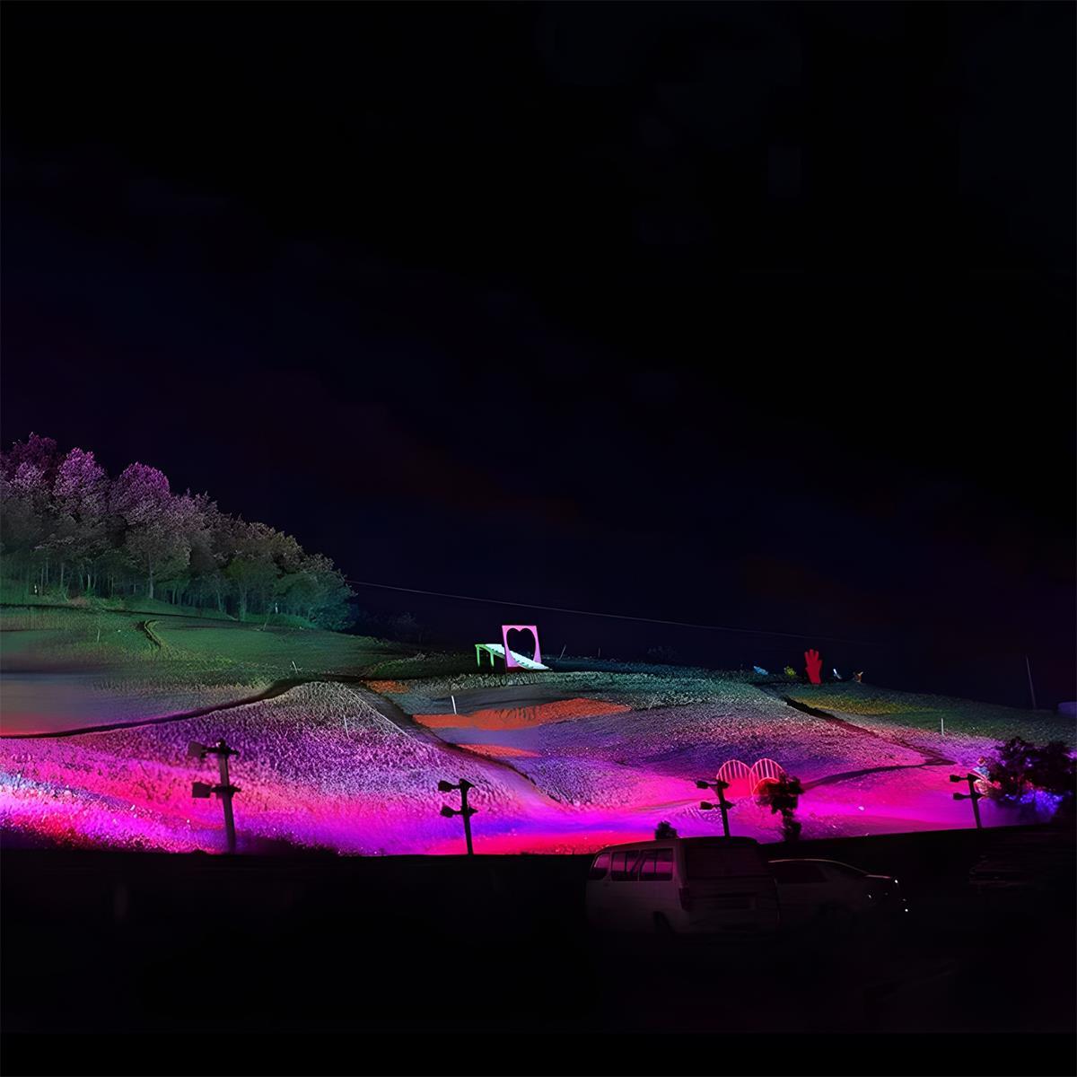 Flare Shack Outdoor Waterproof RGB LED Spot Light Landscape Tree Lighting Multi-purpose