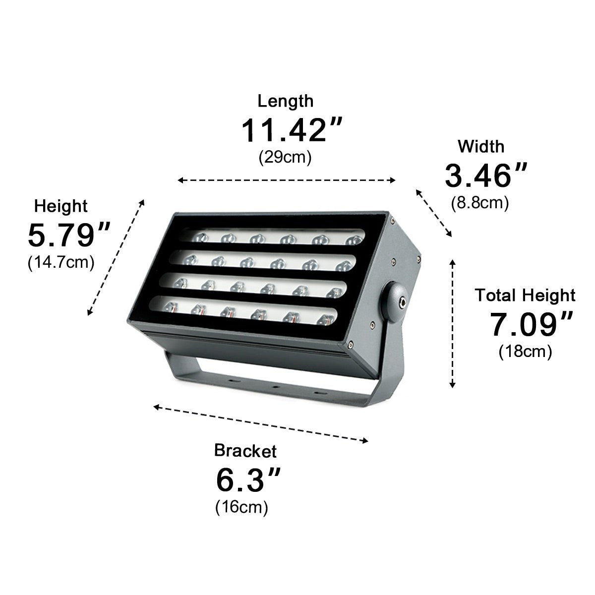 Outdoor Waterproof RGB LED Spot Lights Trees Lights