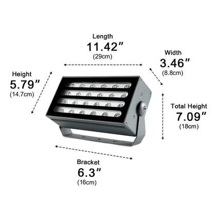 Outdoor Waterproof RGB LED Spot Lights Trees Lights