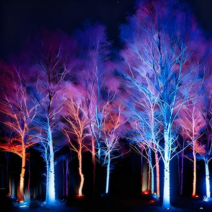 Outdoor Waterproof RGB LED Spot Lights Trees Lights