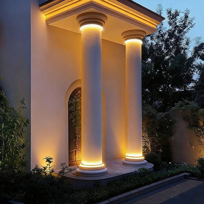 Outdoor Waterproof Ring Round LED Column Tree Light Spot Lights - Flare Shack