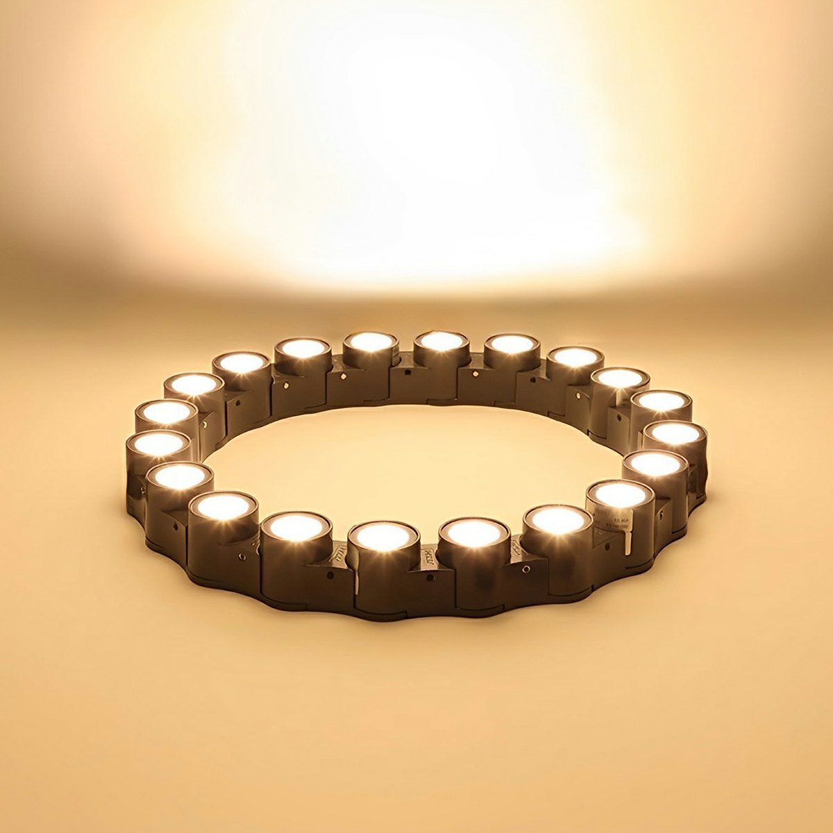 Outdoor Waterproof Ring  Round LED Column Tree Light Spot Lights