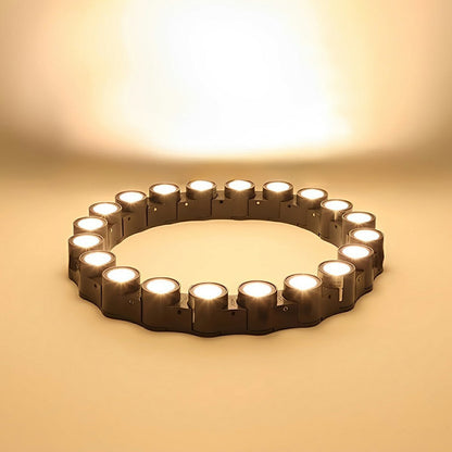 Outdoor Waterproof Ring  Round LED Column Tree Light Spot Lights