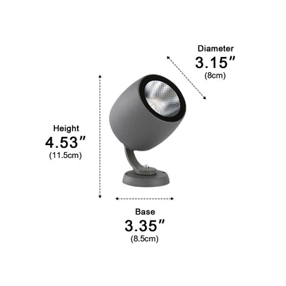 Outdoor Waterproof Round COB Spot Lights Trees Lights