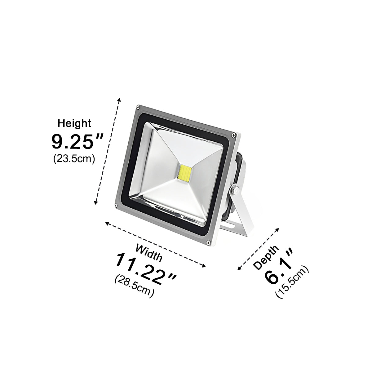 Outdoor Waterproof Super Bright Industrial LED Wall Floodlight