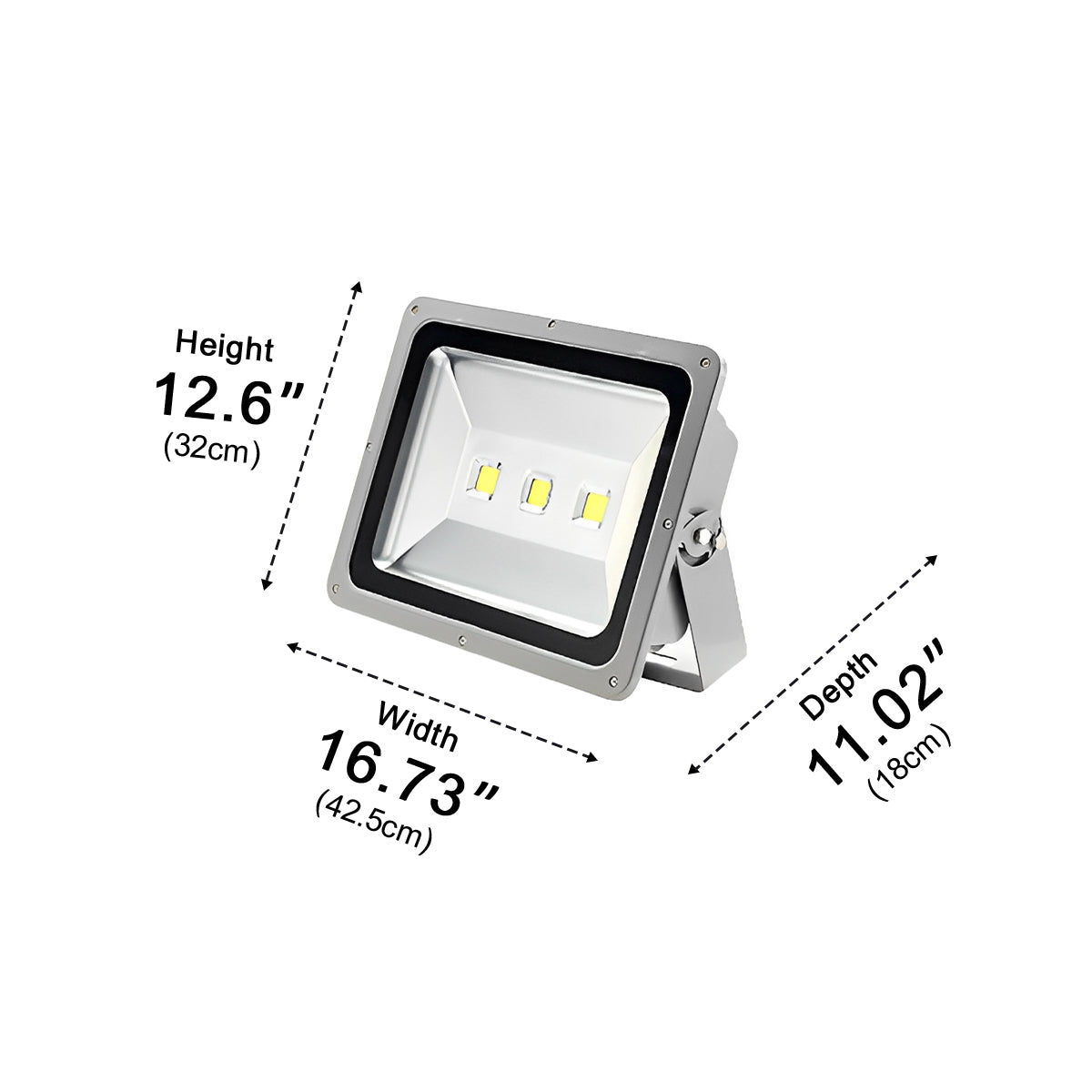 Outdoor Waterproof Super Bright Industrial LED Wall Floodlight