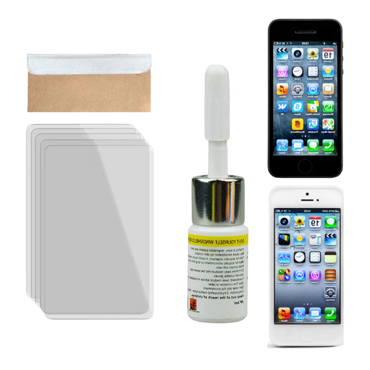 Phone Screen Crack Repair Kit Pre Mixed Liquid Resin