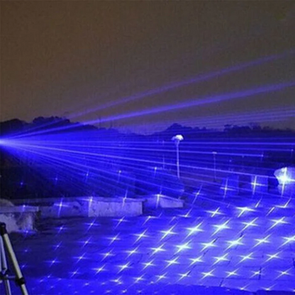 Blue Laser Torch 450Nm Tactical Flashlight Survival Gear