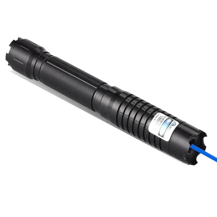 Blue Laser Torch 450Nm Tactical Flashlight Survival Gear