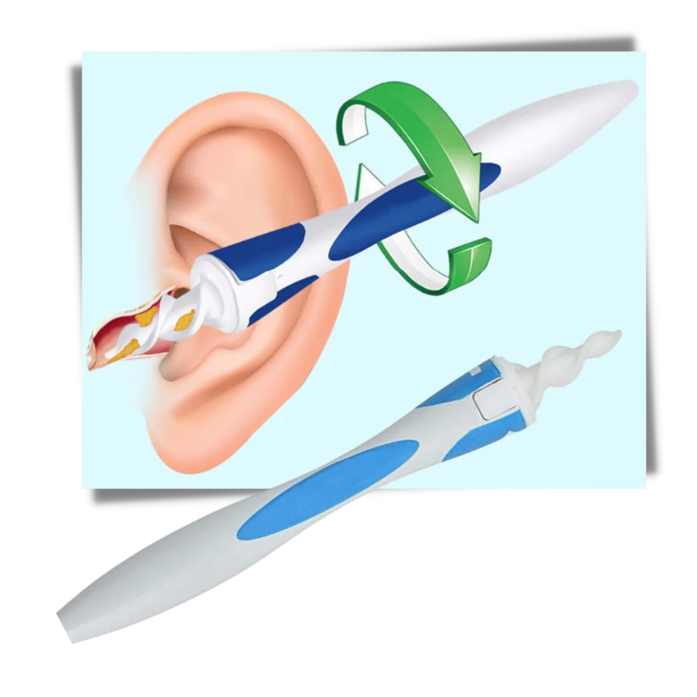 Ear Wax Remover Silicone Spiral Ear Cleaning Tool TikTok Viral Fall 2025 Gentle Wax Removal