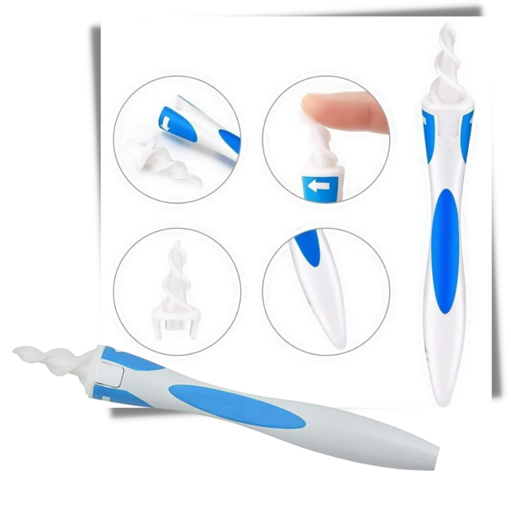 Ear Wax Remover Silicone Spiral Ear Cleaning Tool TikTok Viral Fall 2025 Gentle Wax Removal