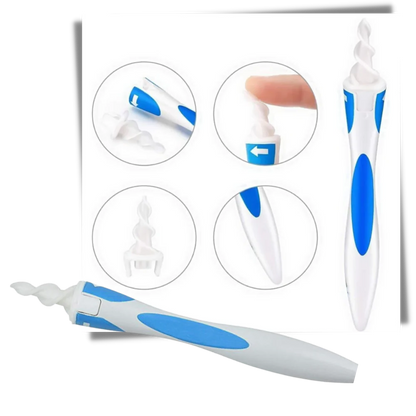 Ear Wax Remover Silicone Spiral Ear Cleaning Tool TikTok Viral Fall 2025 Gentle Wax Removal