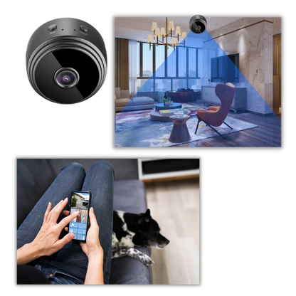 Mini Wireless Security Camera Magnetic Mount Indoor WiFi Camera Fall 2025 Night Vision Motion Alerts