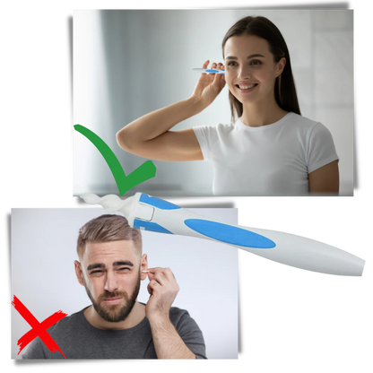 Ear Wax Remover Silicone Spiral Ear Cleaning Tool TikTok Viral Fall 2025 Gentle Wax Removal