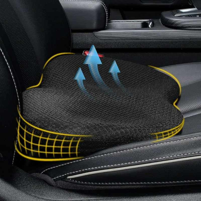 Car Seat Cushion Height Boosting Pad For Shorter Drivers