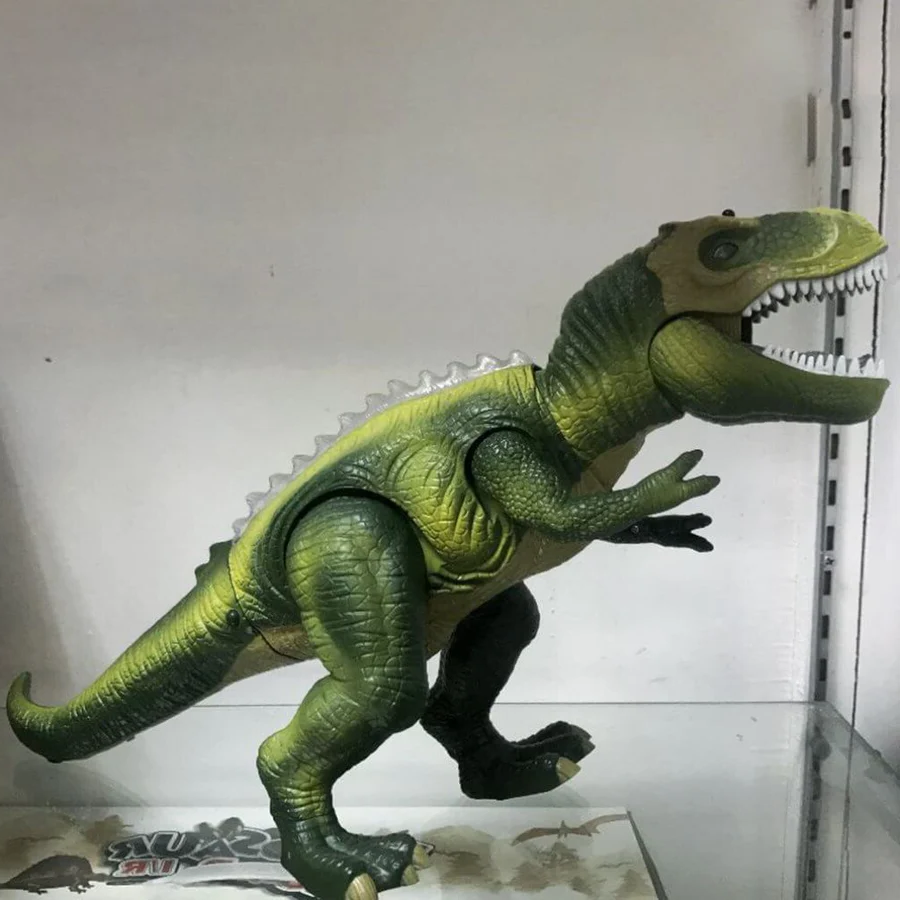 Remote Control T Rex Dinosaur LED Light Up Walking Roaring Toy For Kids Fall 2025 Gift
