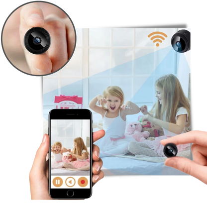 Mini Wireless Security Camera Magnetic Mount Indoor WiFi Camera Fall 2025 Night Vision Motion Alerts