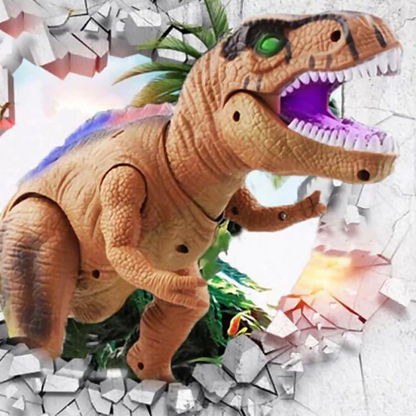 Remote Control T Rex Dinosaur LED Light Up Walking Roaring Toy For Kids Fall 2025 Gift