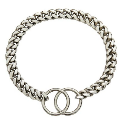 Dog Chain Collar – Heavy Duty Chain, Chew-Resistant, Durable Pet Accessory for Daily Walks Fall 2025 Gift