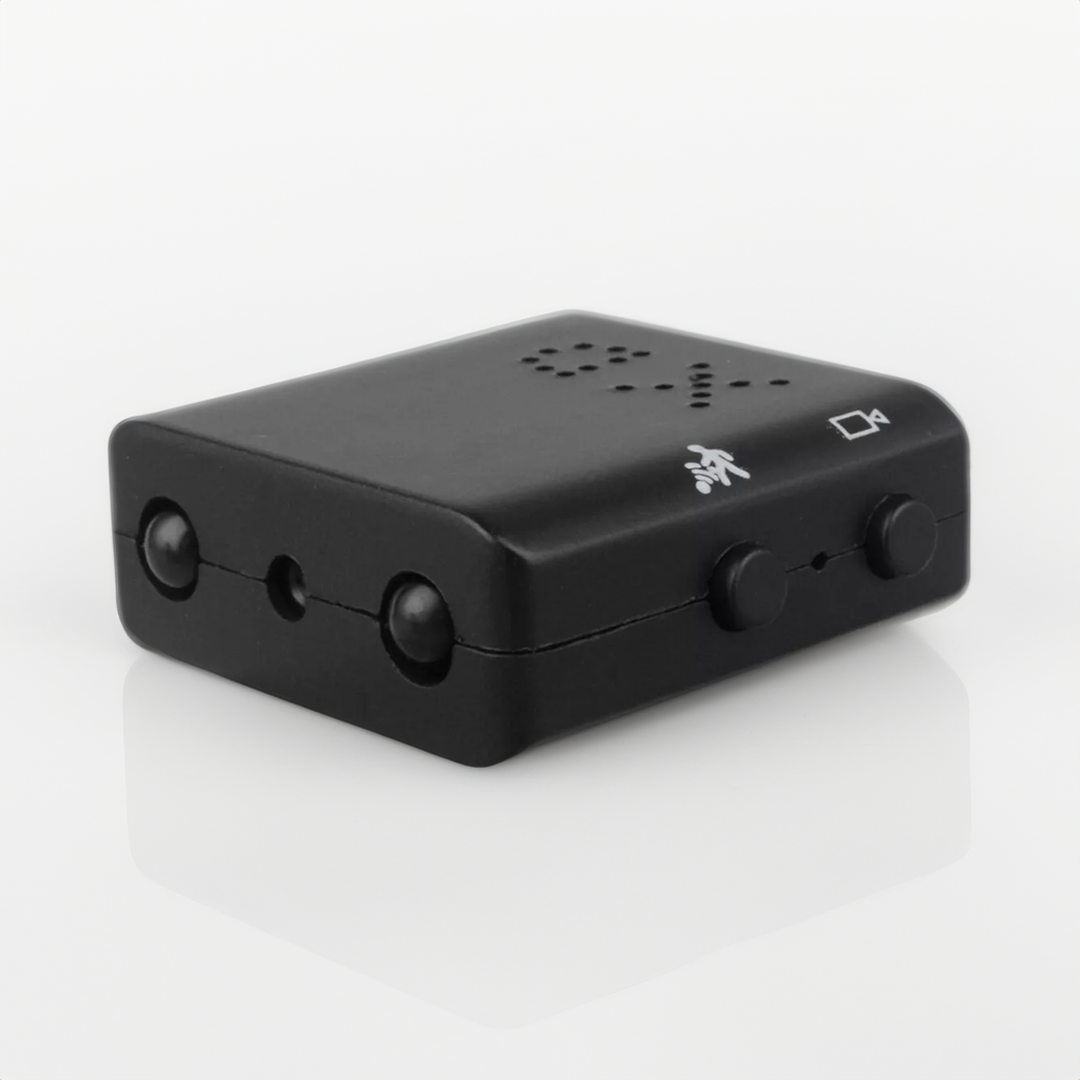 Compact HD Security Camera with Audio - Motion Detection & Night Vision for Home and Office Surveillance