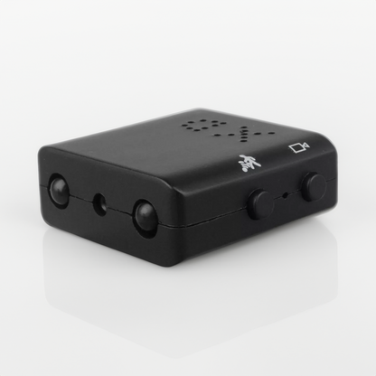 Compact HD Security Camera with Audio - Motion Detection & Night Vision for Home and Office Surveillance