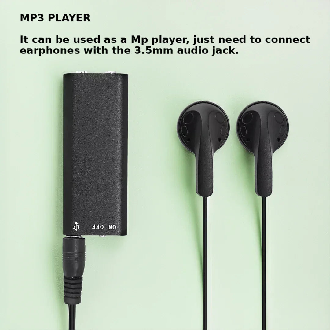 Voice Activated Recorder - Mini Hidden Dictation Device With 32GB Storage And Long Battery Life For Meetings Fall 2025