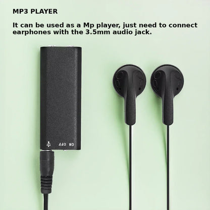Voice Activated Recorder - Mini Hidden Dictation Device With 32GB Storage And Long Battery Life For Meetings Fall 2025