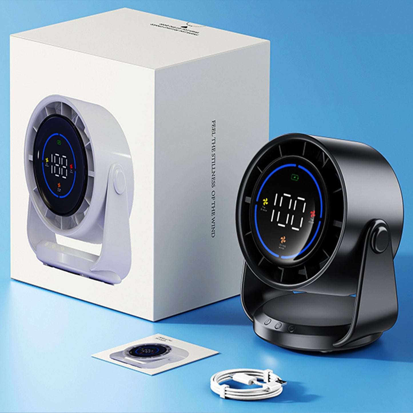 Portable Turbo Cool Air Conditioner Foldable Personal