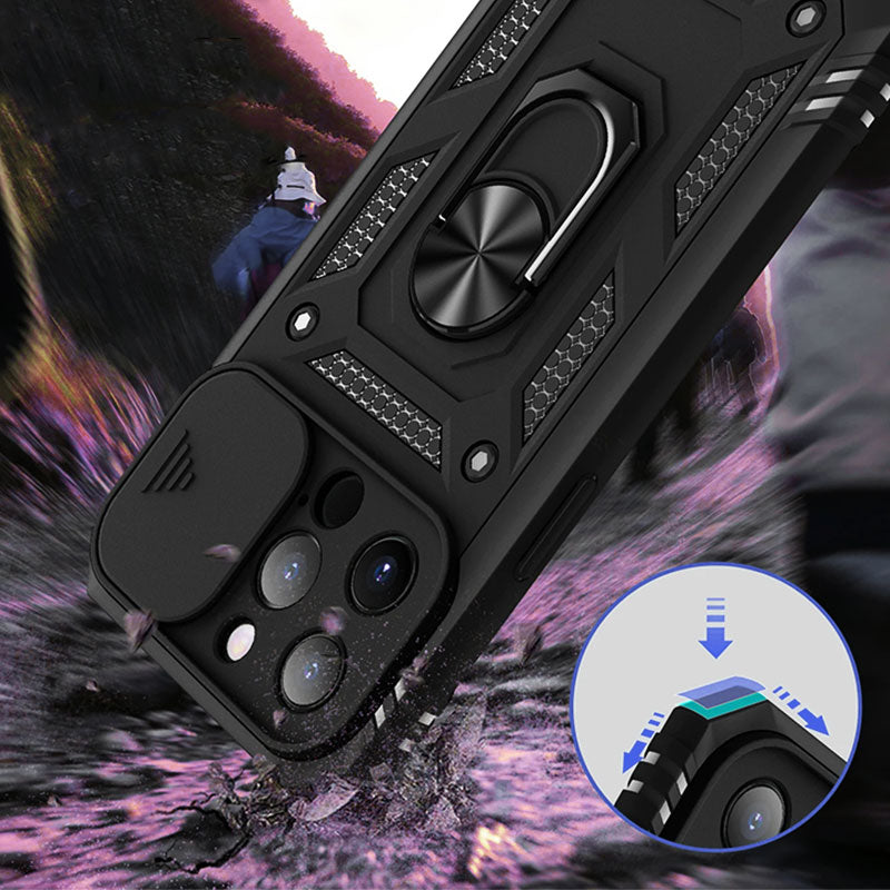 Magnetic Phone Case Rugged Ring Kickstand Fall 2025