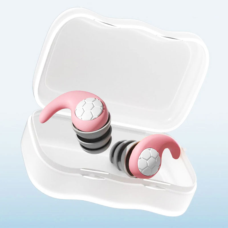 Noise Cancelling Silicone Earplugs Reusable Sleep Aid