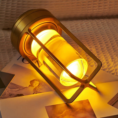Portable Lantern Cordless Table Lamp Rechargeable Touch Dimming Night Lights