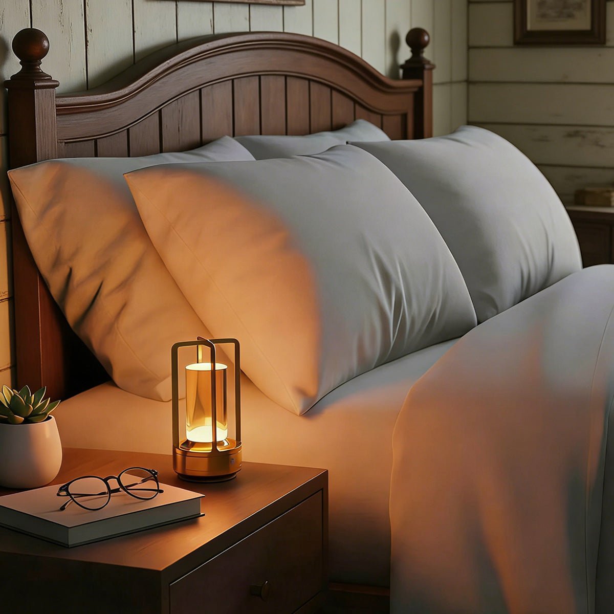 Portable Lantern Cordless Table Lamp USB Rechargeable Touch Dimming Night Lights - Flare Shack