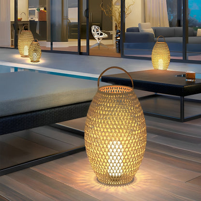 Portable Lanterns Shape Light Waterproof LED Modern Lawn Lamp Landscape Floor Lighting for Garden - Flare Shack
