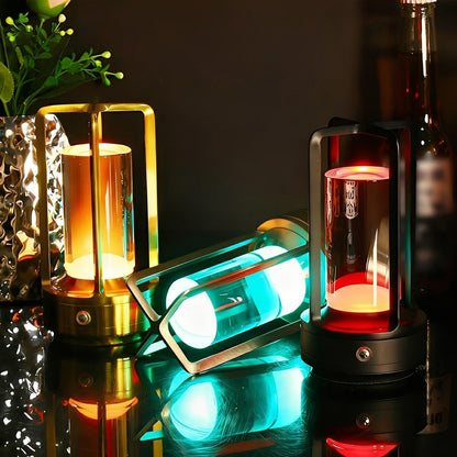 Portable RGB Table Lamp Touch Dimming Night Lights - Flare Shack