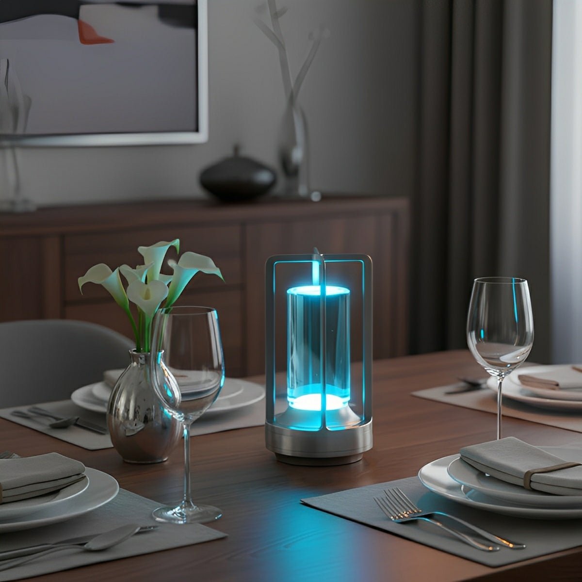 Portable RGB Table Lamp Touch Dimming Night Lights - Flare Shack
