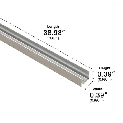 Recessed LED Flexible Linear Light Mounting Fixing Accessories