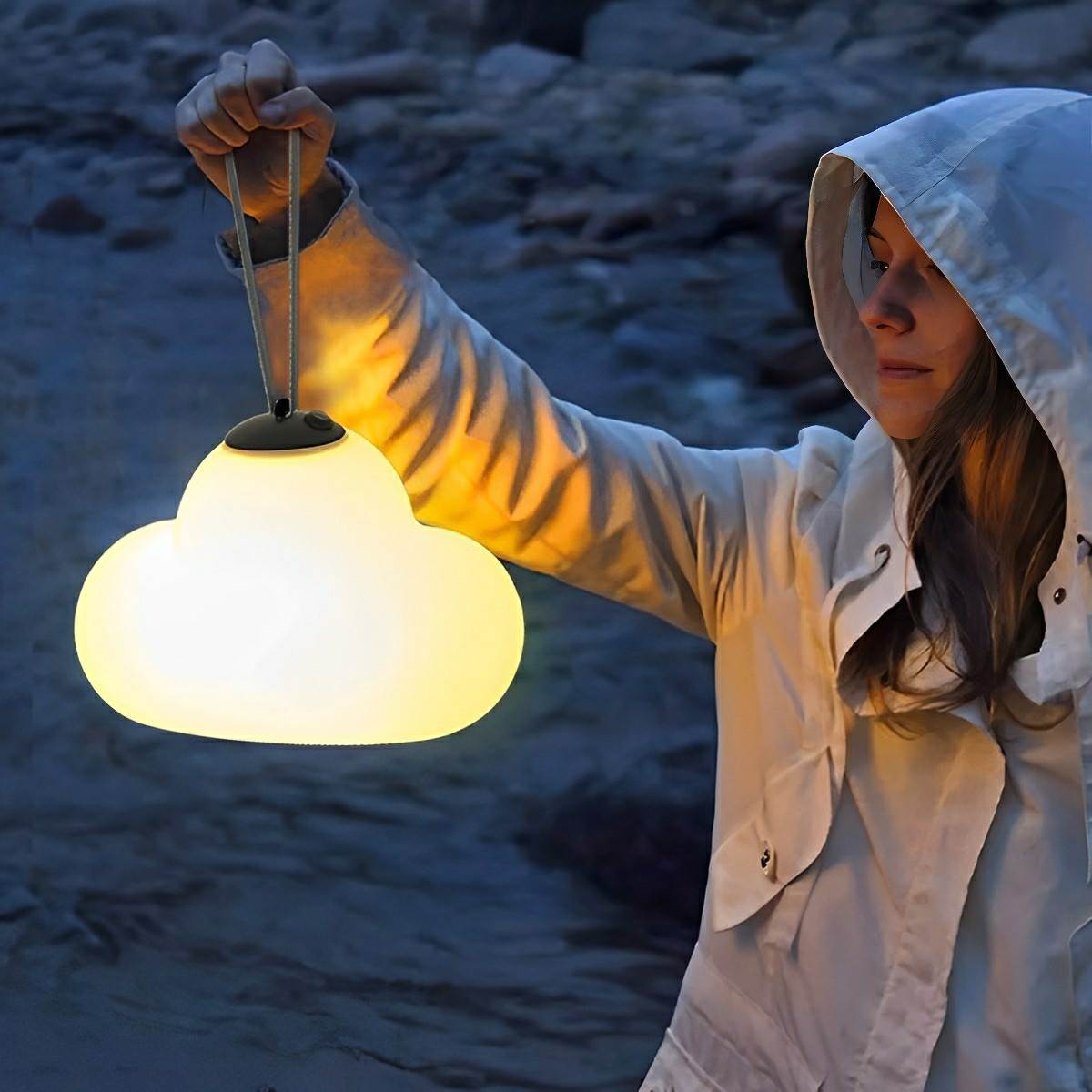 Rechargeable Outdoor Waterproof Clouds LED Hanging Lights - Flare Shack