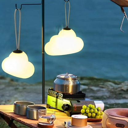 Rechargeable Outdoor Waterproof Clouds LED Hanging Lights