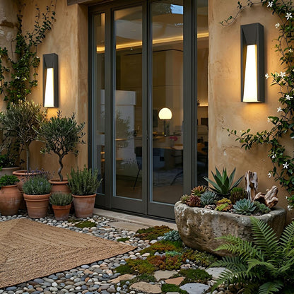 Rectangle LED Waterproof Modern Wall Sconces Lighting