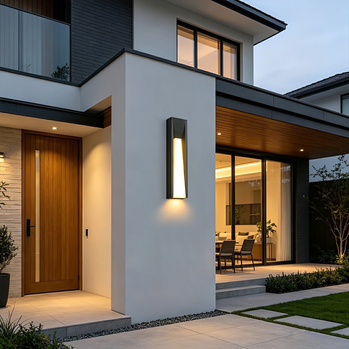 Rectangle LED Waterproof Modern Wall Sconces Lighting - Flare Shack