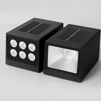 Rectangular Waterproof Up and Down Lights LED Modern Wall Sconce Lighting
