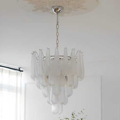 Retro Luxury Teardrop Waterfall Chandelier Light