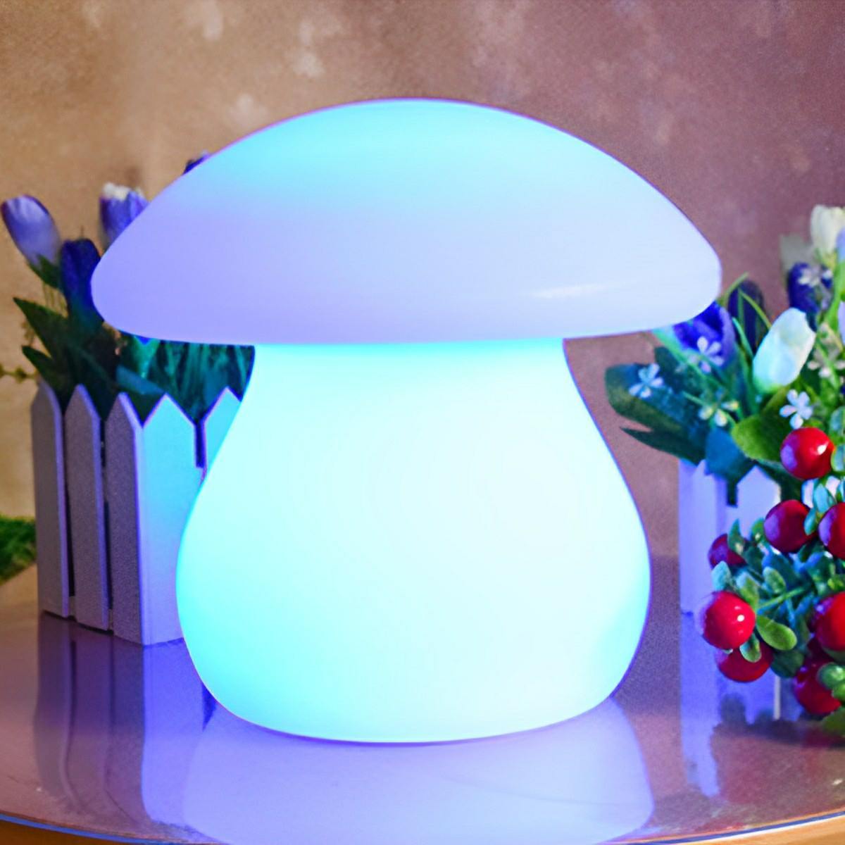 RGB Mushroom LED Table Lamp - Flare Shack