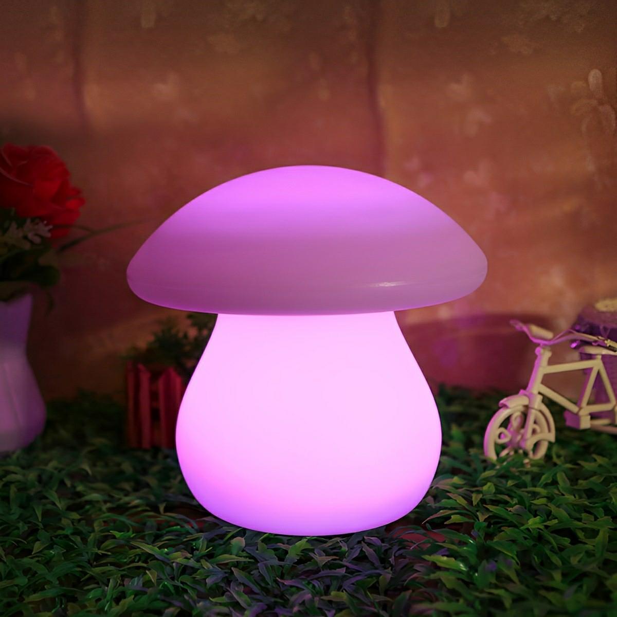 RGB Mushroom LED Table Lamp - Flare Shack