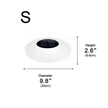 Round Colorful RGB LED Waterproof Solar Modern Outdoor Lights Pool Lights Water Floating Light Pond Lamp